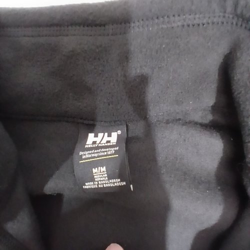 WOMENS HELLY HANSEN POLARTEC FLEECE FULL ZIP - MEDIUM - BLACK image 4