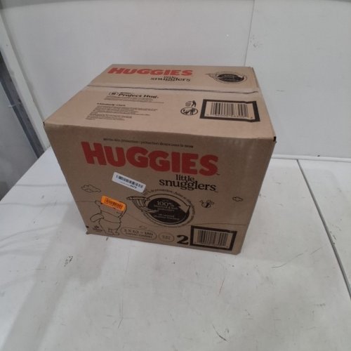 186PK HUGGIES LITTLE SNUGGLERS BABY DIAPERS - SIZE 2 (12-18LB) - DISNEY WINNIE THE POOH (MODEL: 56309) image 2