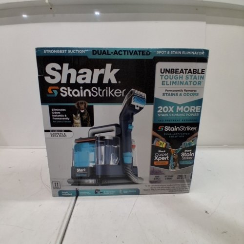 SHARK STAINSTRIKER PORTABLE CARPET CLEANER & UPHOLSTERY CLEANER - BLUE/GREY (MODEL: PX200C V5) image 4