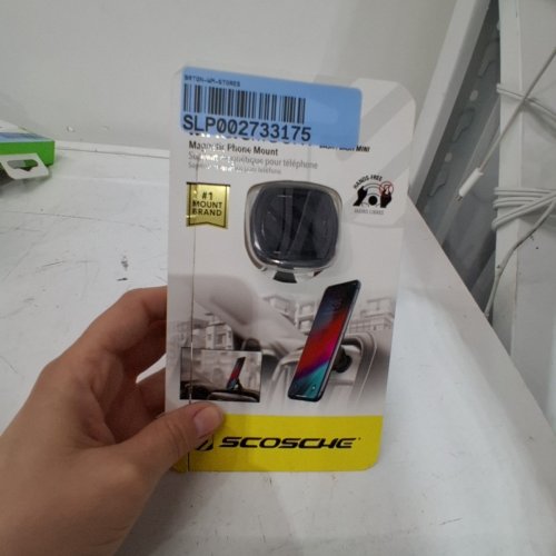 SCOSCHE MAGNETIC CAR PHONE MOUNT - BLACK (MODEL:MMDSD-RP) image 2