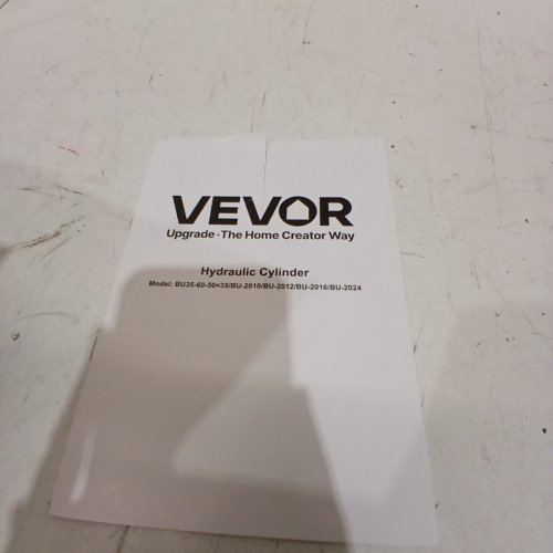 VEVOR HYDRAULIC CYLINDER -2" BORE X 16" STROKE - BLACK (MODEL: BU-2016) image 4