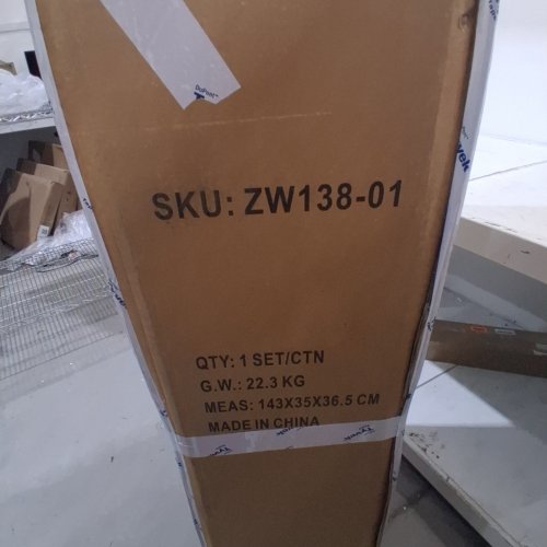ELECTRONIC 3-5 GUN CABINET SECURITY SAFE - 11.8" X 11.8" X 54" - BLACK (STYLE: ZW138-01) image 9