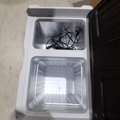 EUHOMY ELECTRIC COOLER CAR REFRIGERATOR - 12V - 53QT - BLACK - (MODEL: CF018-50BL-CAEH) image 5