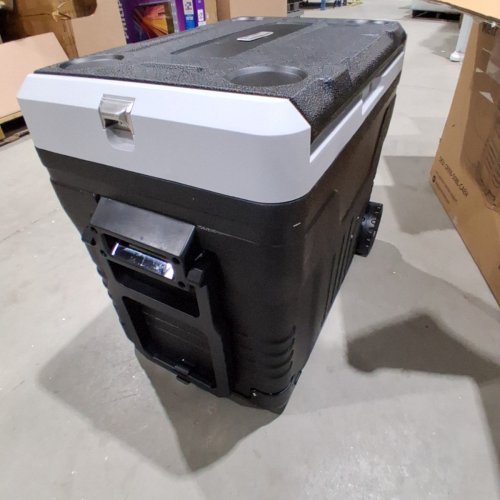 EUHOMY ELECTRIC COOLER CAR REFRIGERATOR - 12V - 53QT - BLACK - (MODEL: CF018-50BL-CAEH) image 6