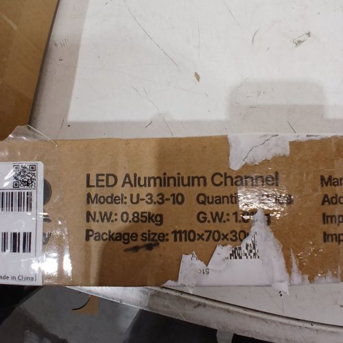 5PK LED ALUMINUM CHANNEL WITH COVERS - 49" image 2