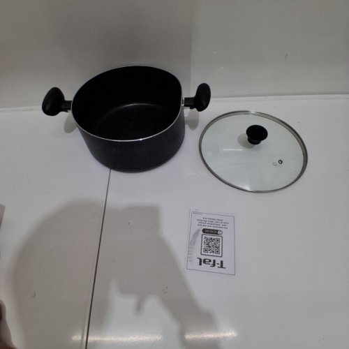 T-FAL NON-STICK COVERED STOCKPOT - 8.5 QT - BLACK (MODEL: B53764DI) image 3