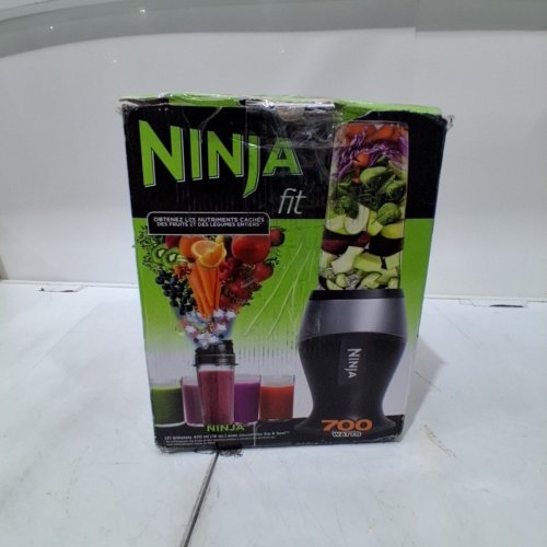 NINJA FIT COMPACT PERSONAL BLENDER - 700W - 16OZ - BLACK (MODEL: QB3000SSC) image 7