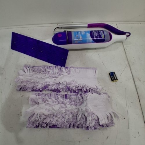 SWIFFER POWERMOP SUPER MULTI-SURFACE MOP - PURPLE/WHITE image 2