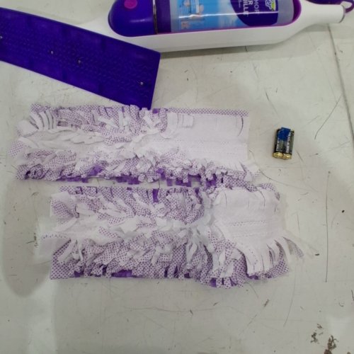 SWIFFER POWERMOP SUPER MULTI-SURFACE MOP - PURPLE/WHITE image 3