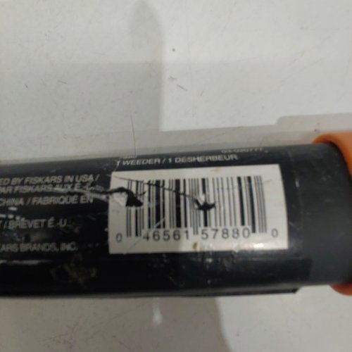 FISKARS PLASTIC AND COMPOSITE WEEDER - 39.75" - BLACK/ORANGE (MODEL: 78806946) image 2