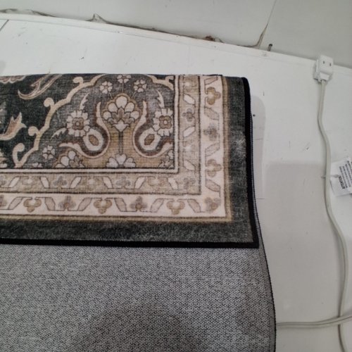 WYATT & ASH ORNAMENTAL AREA RUG - 6FT X 9FT -GREEN/BEIGE (ITEM: 1737288) image 3