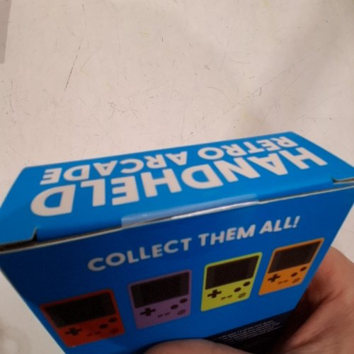 J'ADORE HANDHELD RETRO ARCADE GAME - 100 GAMES - 3.1" X 4.7" - PURPLE (MODEL: 851781) image 4