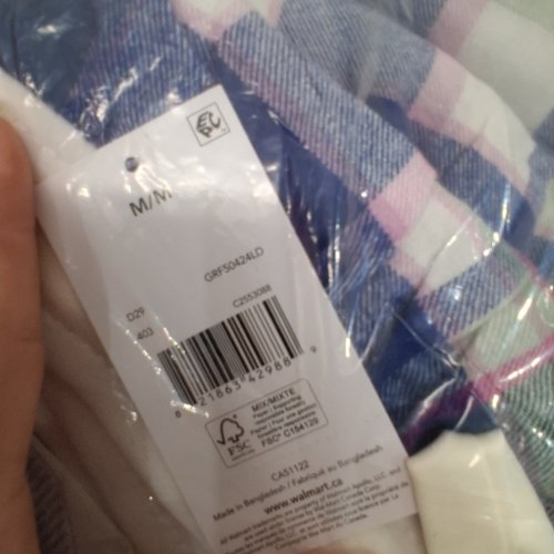 WOMAN'S GEORGE FLANNEL PAJAMA PANTS - MEDIUM - BLUE\PINK image 2