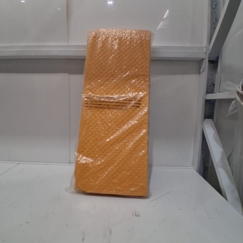 WUWAN THICK FOLDING YOGA MAT - 10MM - 26" X 75" - YELLOW image 2
