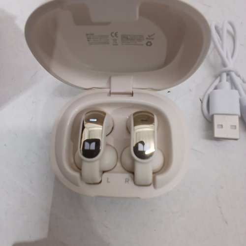 MONSTER EAR100 SLEEP EARBUDS WITH STEREO SOUND, DESIGN FOR SIDE SLEEPER, 32H PLAYTIME, BLUETOOTH 6.0, ENC NOISE CANCELLING, IPX6 WATERPROOF MINI HEADPHONES - WHITE (MODEL: MH22280) image 2