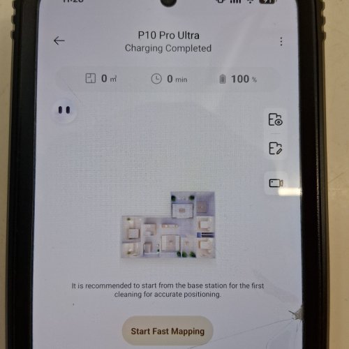 MOVA P10 PRO ULTRA ROBOT VACUUM WITH HOT WATER AUTO MOP WASHING & DRYING AND APP CONTROL - 10.5MM LIFTING FOR CARPET, 13000PA SUCTION, 360º OBSTACLE AVOIDANCE - WHITE (MODEL: RLM83HE) image 2