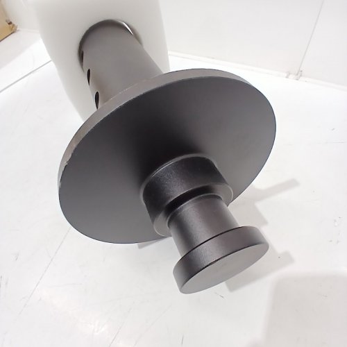 HEAVY DUTY 5TH WHEEL TO GOOSENECK ADAPTER FIT FOR UNIVERSAL SEMI-TRACTOR WITH 4" ROUND TUBE - 30000LBS CAP - BLACK (MODEL: XC0095) image 3