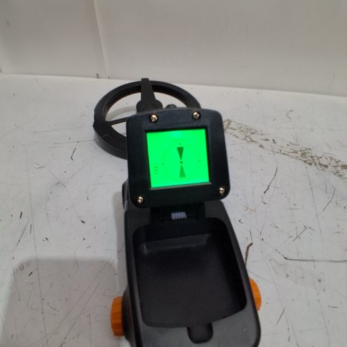METAL DETECTOR WITH LED SCREEN & 8" SENSITIVITY - 6.5" SEARCH COIL - 16.5" - BLACK / ORANGE image 2