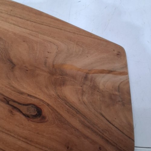 VESTA HOMES NATURAL ACACIA WOODEN CHARCUTERIE AND CUTTING BOARD - 9" X 15" - BROWN image 3