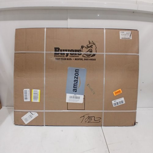 2PK BUYERS PRODUCTS HEAVY DUTY DURABLE POLYMER MUDFLAPS - 24" X 30" - 1.5" THICK - BLACK (MODEL: RC30PPBPKGD) image 2