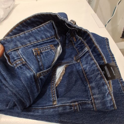 WOMEN'S BUFFALO DAVID BITTON WIDE LEG SELF-BELTED JEANS - 6 - DARK BLUE (STYLE: 1979111) image 3