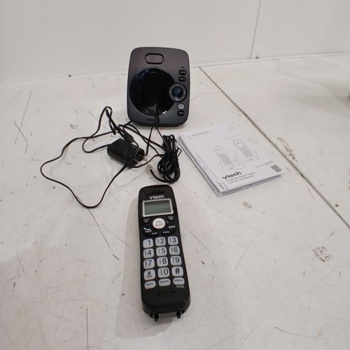 VTECH DECT 6.0 CORDLESS PHONE CALL ANSWERING SYSTEM WITH CALLER ID/CALL WAITING - BLACK (MODEL: CS6224-11) image 3