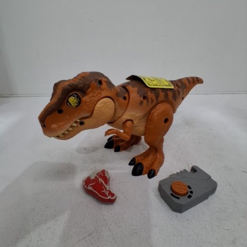 SPIN MASTER JURASSIC WORLD PRIMAL HATCH DINOSAUR TOY WITH LIGHT/SOUND EFFECTS AND ACCESSORIES - BROWN image 3