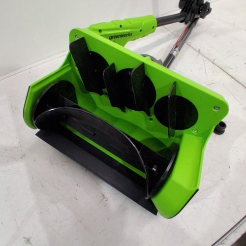 GREENWORKS PRO CORDLESS SNOW SHOVEL *TOOL ONLY* - 24V - 12" - GREEN (MODEL: SS24L00) image 3