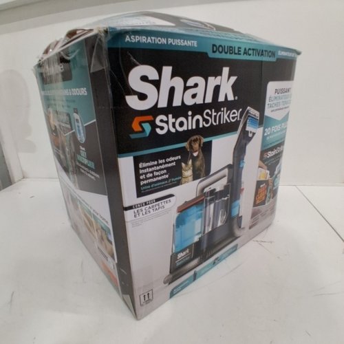 SHARK STAINSTRIKER PORTABLE CARPET CLEANER & UPHOLSTERY CLEANER - BLUE/GREY (MODEL: PX200C V5) image 5