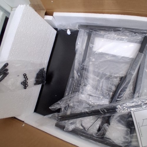 KITMENT COMPUTER DESK WITH 3 DRAWERS - 47" - BLACK (MODEL: KT-3CZBZ-47-BK-CA) image 6