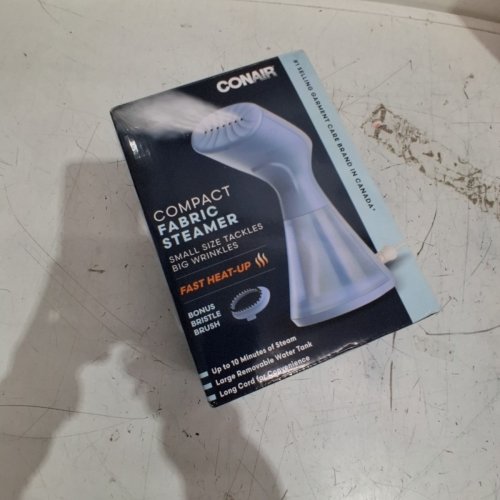 CONAIR COMPACT FABRIC STEAMER - LIGHT BLUE (MODEL: GS8C) image 5