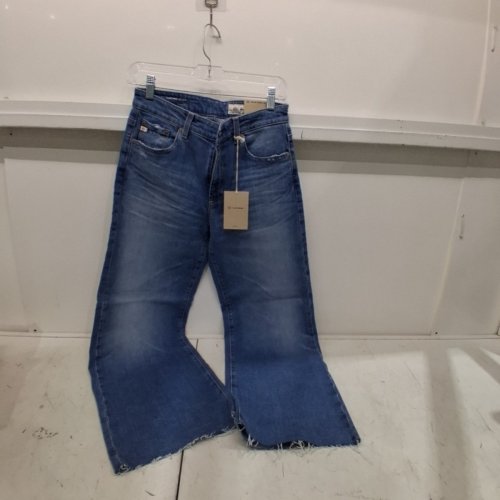 WOMENS 4G JEANS FLARE JEANS - 26 - BLUE image 2