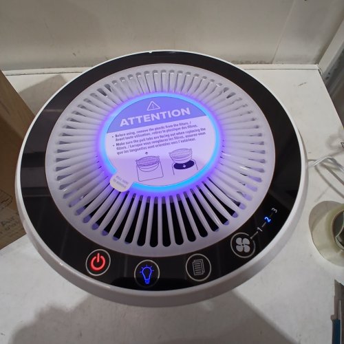 LEVOIT TRUE HEPA FILTER 3-SPEED AIR PURIFIER - WHITE (MODEL: LV-H132) image 2
