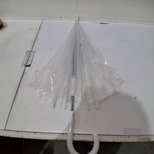 AMAZON BASICS ROUND BUBBLE UMBRELLA - 32"- CLEAR image 2