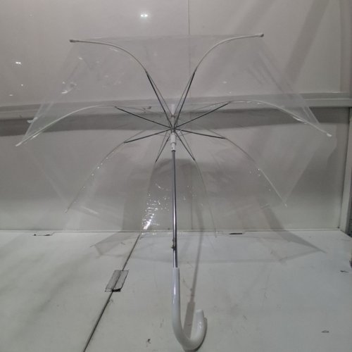 AMAZON BASICS ROUND BUBBLE UMBRELLA - 32"- CLEAR image 3