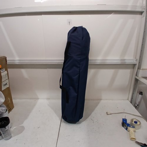 OVERSIZED FOLDING CAMPING CHAIR FULLY PADDED WITH COOLER POCKET - 41" - BLUE image 5