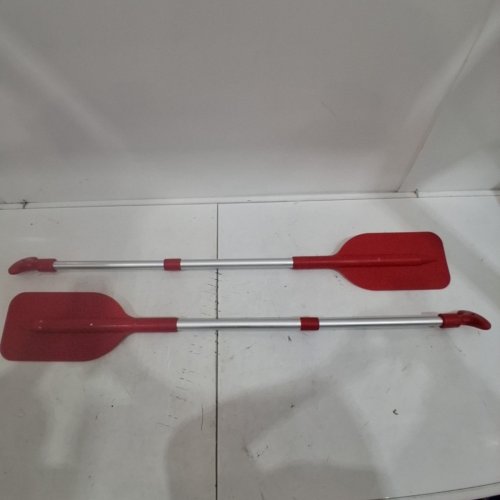 2PK TELESCOPIC BOAT PADDLES - RED image 3