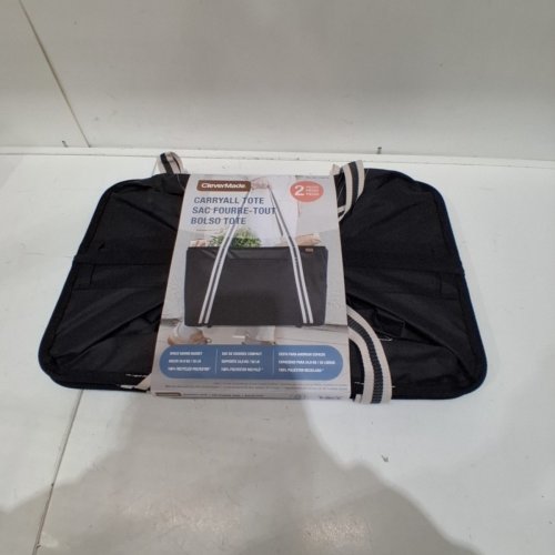 2PK CLEVERMADE CARRY ALL TOTE, 64L, BLACK (MODEL:1796176) image 2