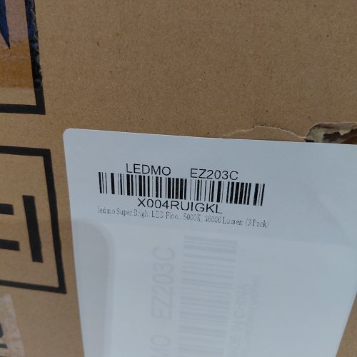 3PK LEDMO LED FLOOD LIGHTS - 5000 K, 36000 LM (MODEL: EZ203C) image 2