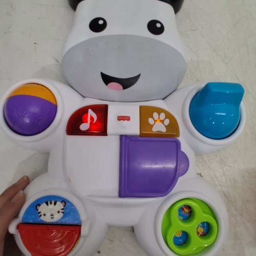 FISHER-PRICE LEARN WITH ME ZEBRA WALKER INTERACTIVE TOY - (MODEL: FPL37-9463) image 2