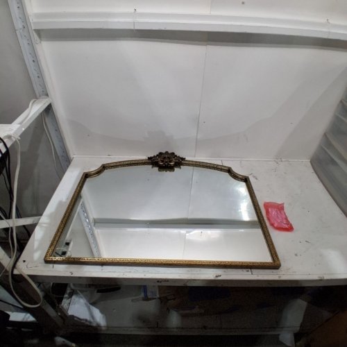 ELEVATEHOME ORNATE BAROQUE FRAMED WALL MIRROR - 36" X 29" - GOLD (ITEM: D31001-AB) image 2