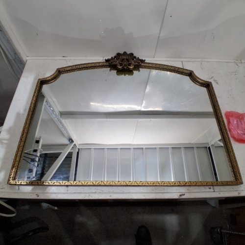 ELEVATEHOME ORNATE BAROQUE FRAMED WALL MIRROR - 36" X 29" - GOLD (ITEM: D31001-AB) image 4
