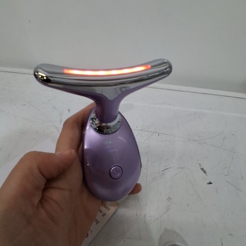 7 COLOR LED FACIAL MASSAGER WAND - RED LIGHT THERAPY - PURPLE image 2