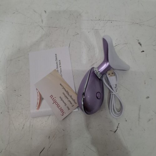 7 COLOR LED FACIAL MASSAGER WAND - RED LIGHT THERAPY - PURPLE image 3