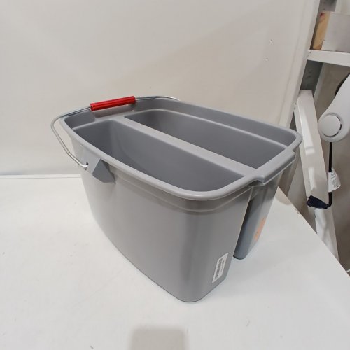 RUBBERMAID COMMERCIAL DOUBLE PAIL - 19 QUART - GREY image 3