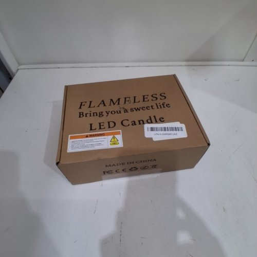 3PC GLASS FLAMELESS FLICKERING LED PILLAR CANDLES - CLEAR image 5