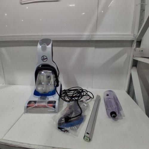 HOOVER CORDED POWERDASH PET COMPACT LIGHTWEIGHT CARPET CLEANER - WHITE/BLUE (MODEL: FH50705VCD) image 3