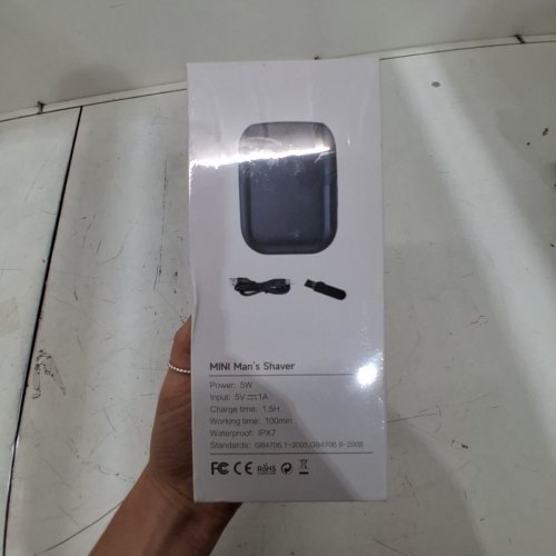 NEXPURE ELECTRIC FOIL SHAVER SHAVER FOR MEN - 5W, 5 V 1A - BLACK image 3
