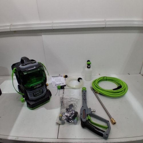 EGO POWER+ CORDLESS PRESSURE WASHER - 56V - 2100 PSI - GREEN/GREY (MODEL: HPW2100) image 2