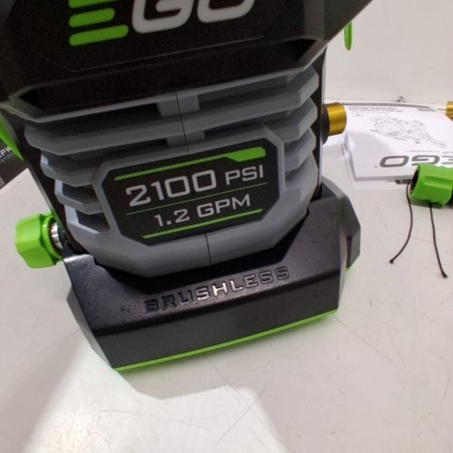 EGO POWER+ CORDLESS PRESSURE WASHER - 56V - 2100 PSI - GREEN/GREY (MODEL: HPW2100) image 3